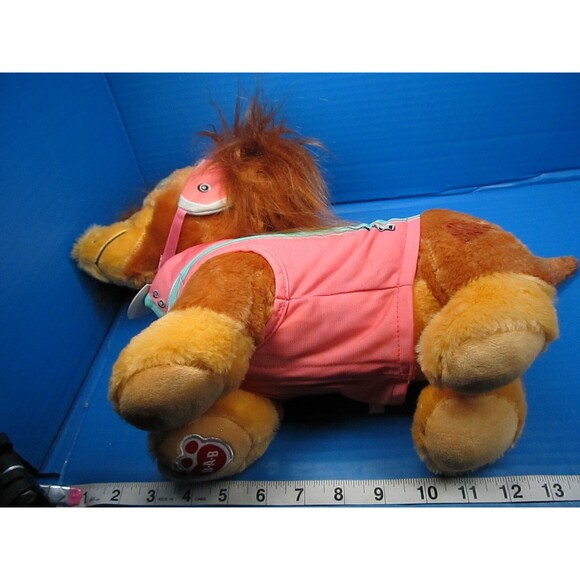 Build A Bear Paw Patrol Liberty Dog W/Helmet Collar Jacket  14" longhair Dachshu - Picture 10 of 10